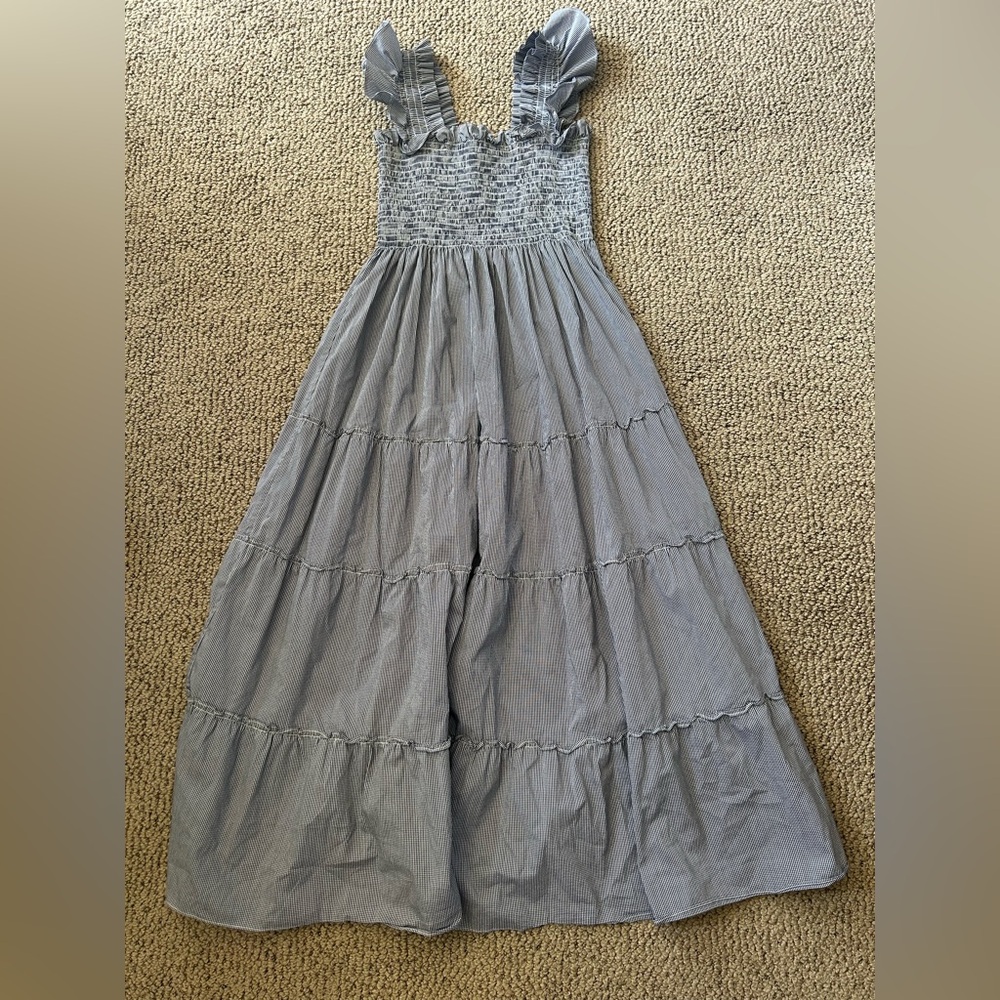 Hill House Navy Blue Gingham Ellie Nap Dress
